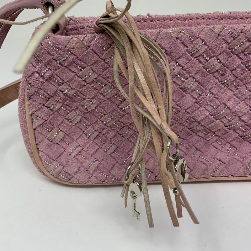 Elliott Lucca | Bags | Woven Leather Handle Handbag Or Clutch Purse |  Poshmark